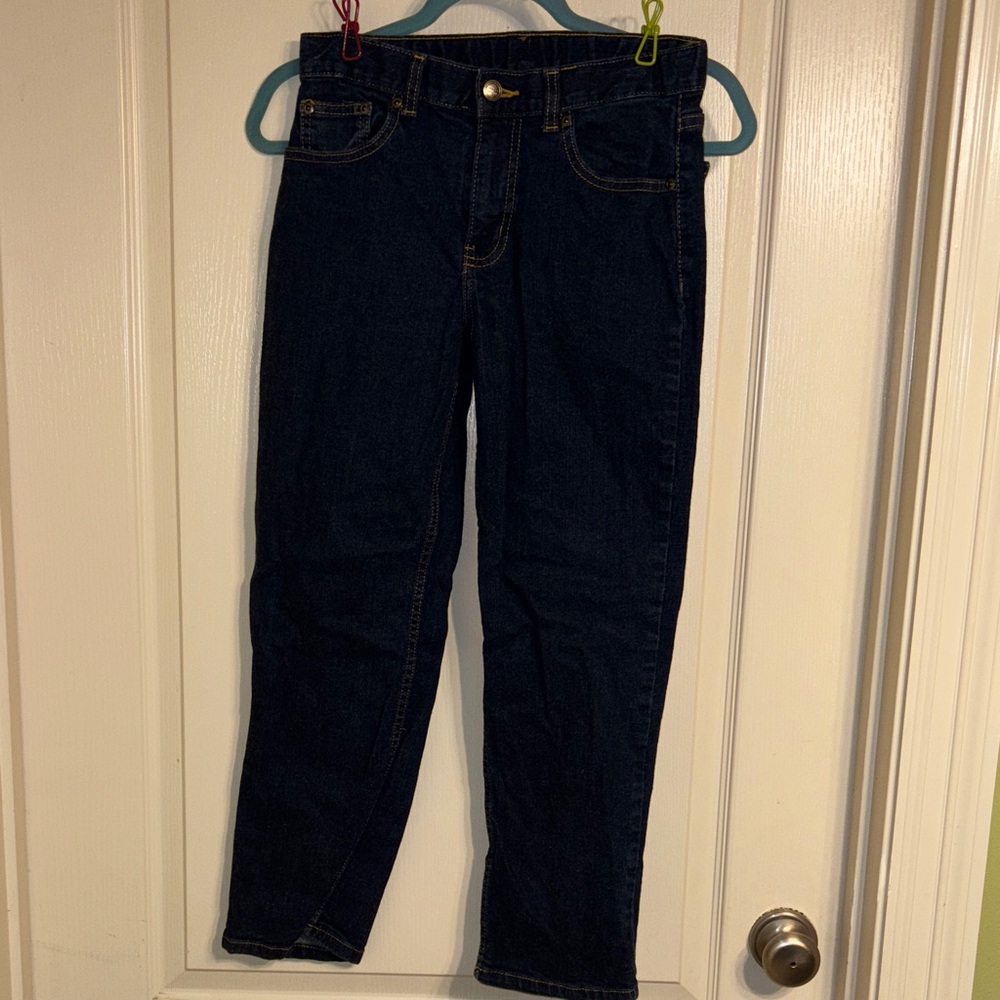 Kids Dark Blue Denim Jeans
